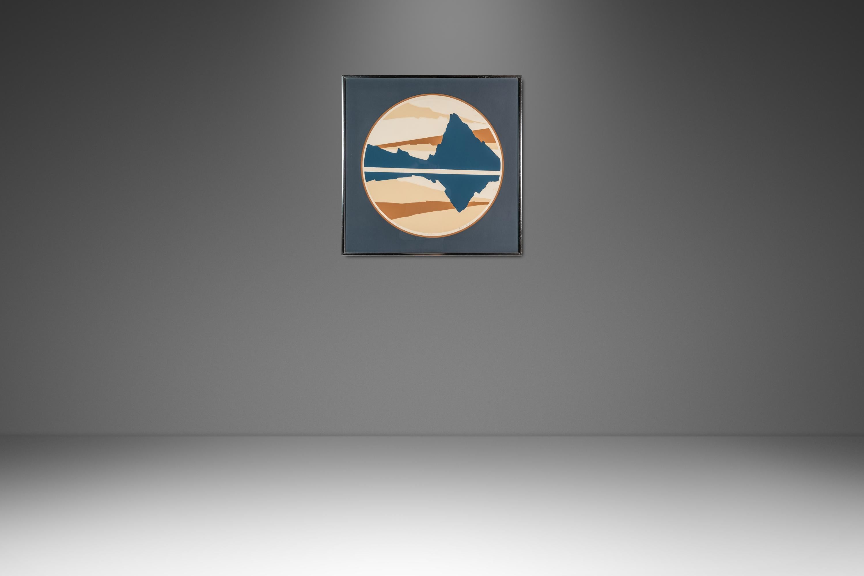 Mid-Century Modern Signed 