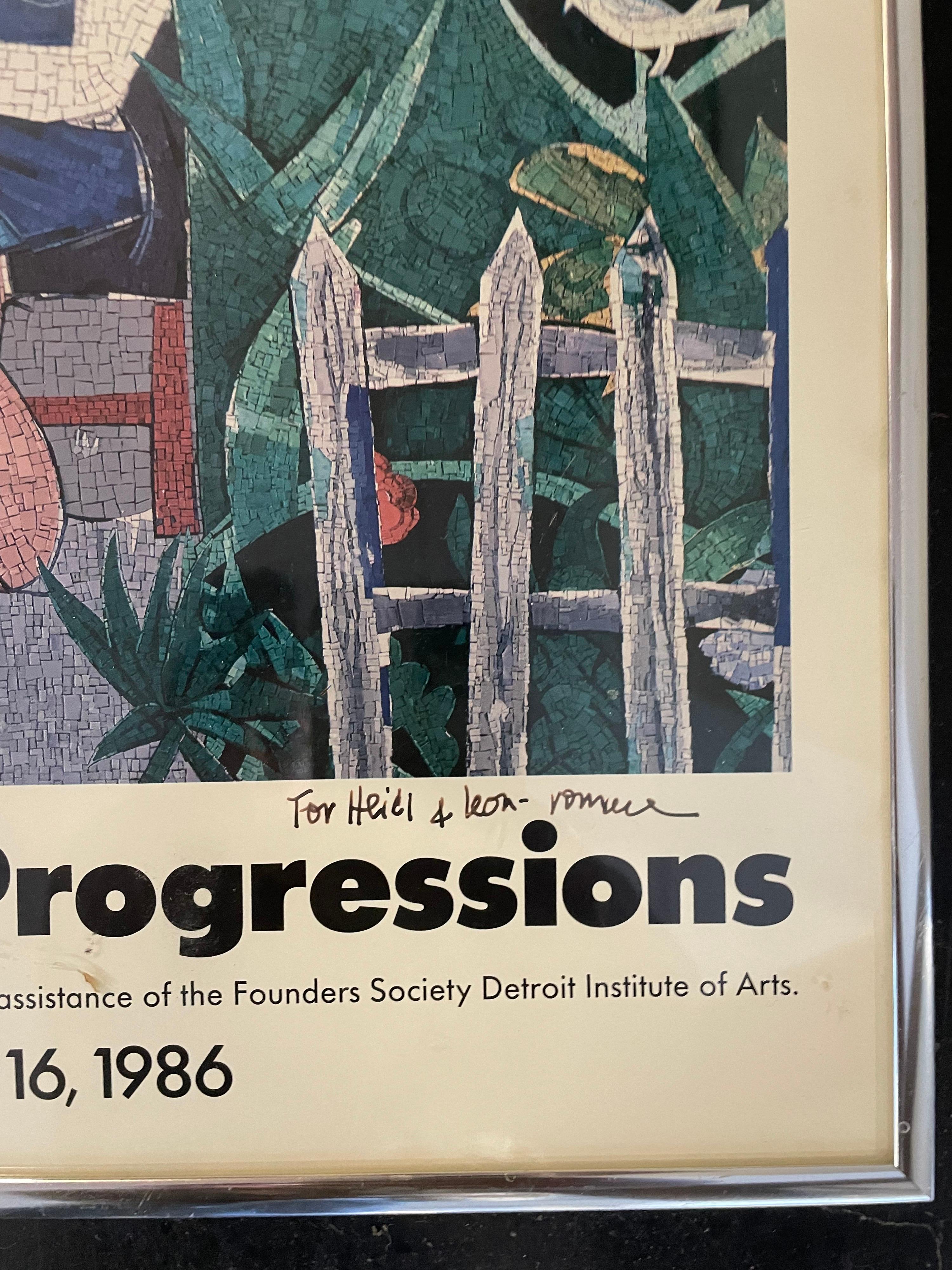 Rare signed Romare Bearden Lithograph. Romare Bearden’s vibrant paintings, drawings, collages, and photomontages canonized Black experience in mid-20th-century America.