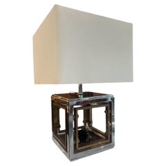 Vintage Signed Romeo Rega Table Lamp 1970s