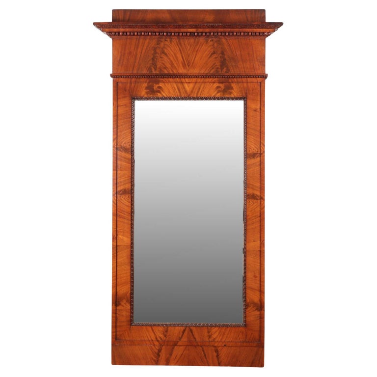 Signed Russian Pier Mirror, circa 1820 For Sale at 1stDibs