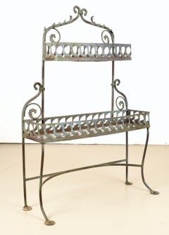 Signed Salterini Plant Stand, circa 1950s