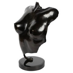 Vintage Signed Sig Tonancour Bronze Nude Sculpture - Artist Proof