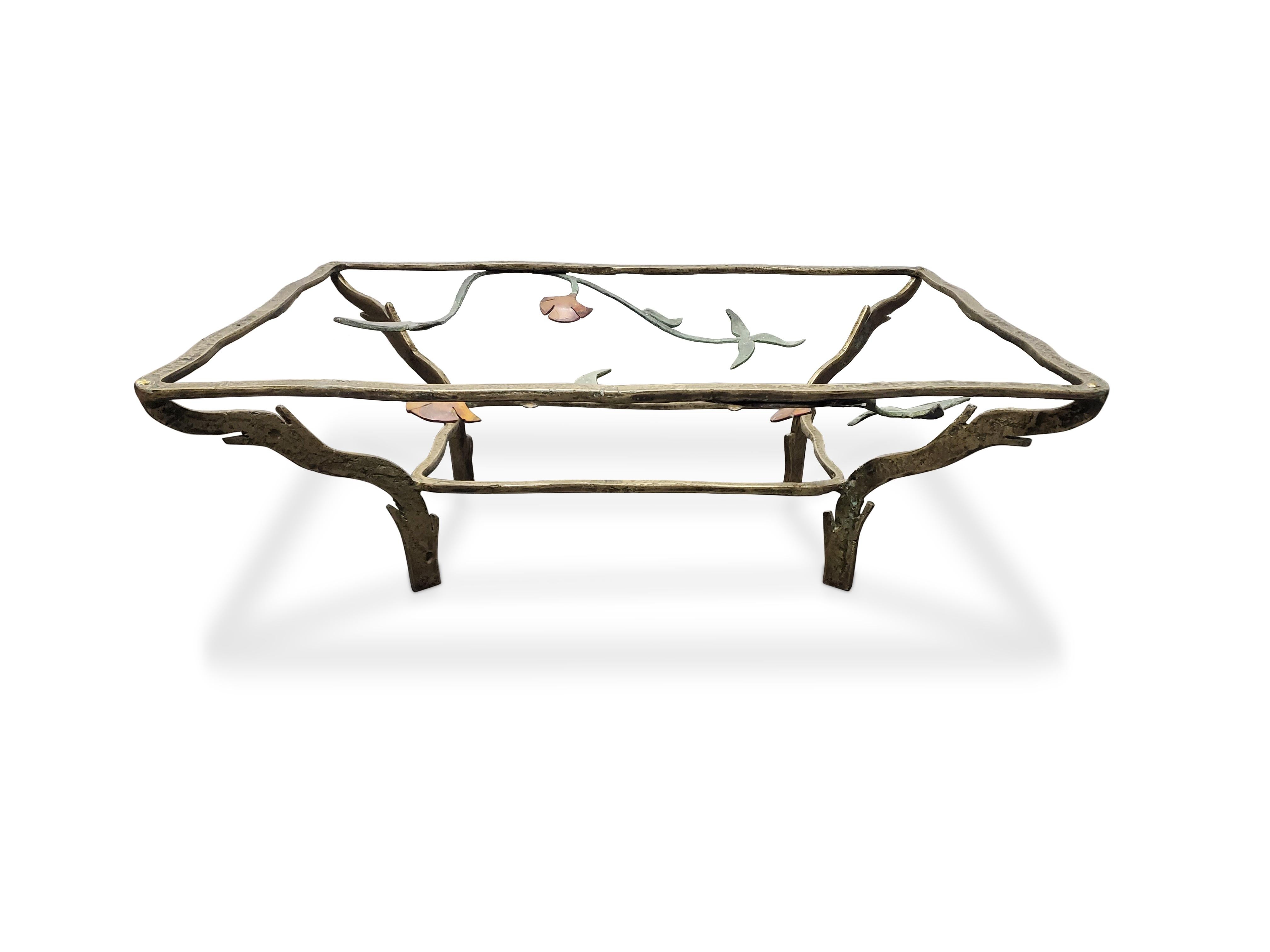 Mid-Century Modern Signed Silas Seandel Coffee Table For Sale