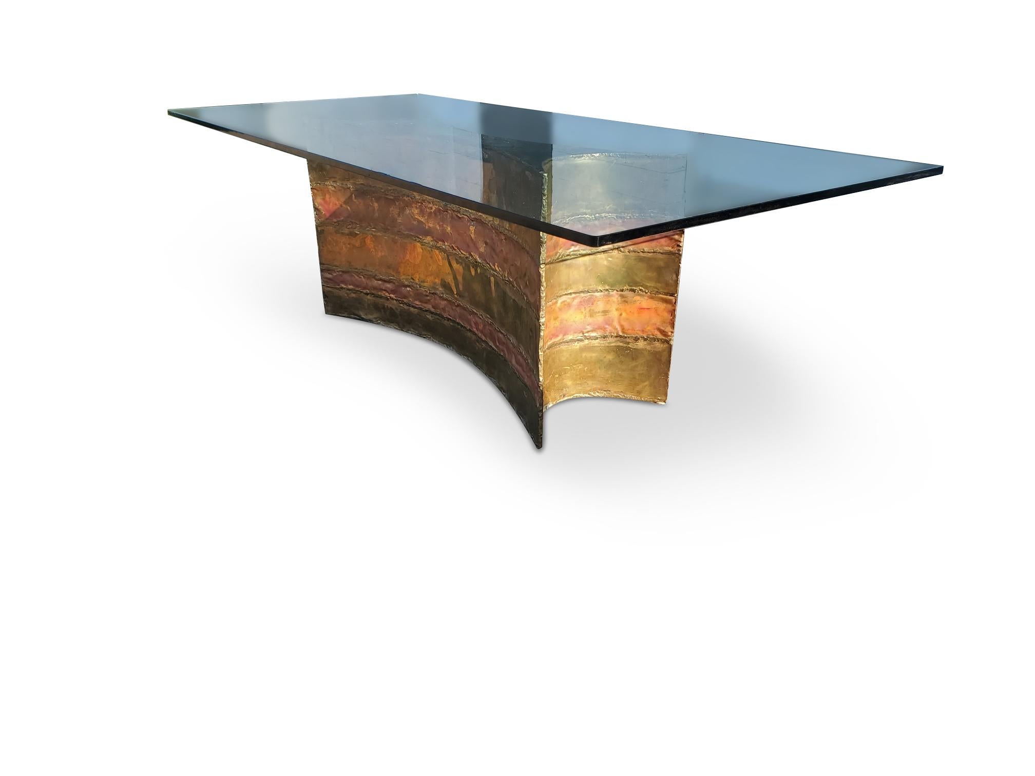 Signed Silas Seandel Dining Table    For Sale 1