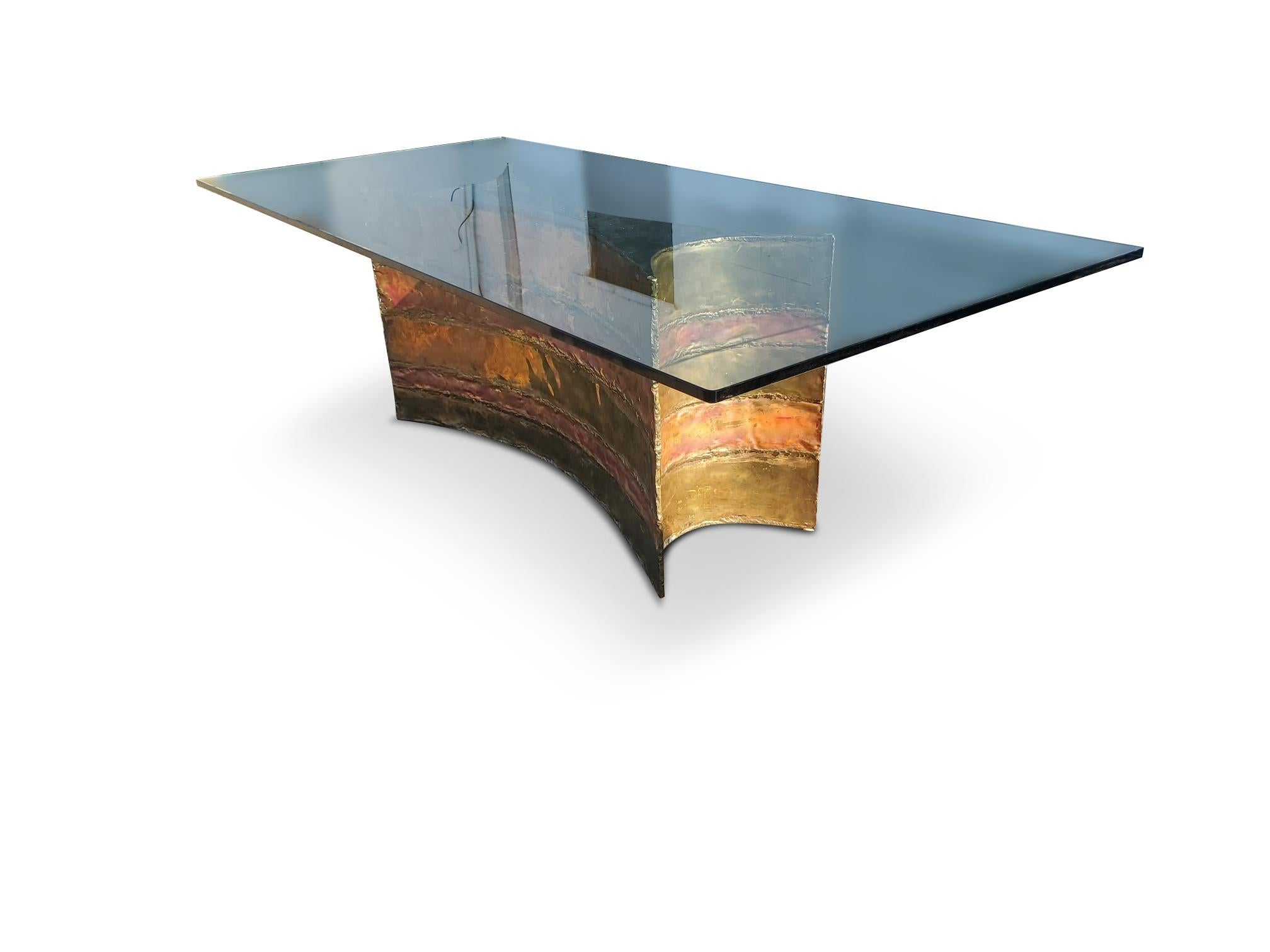 Signed Silas Seandel Dining Table    For Sale 2