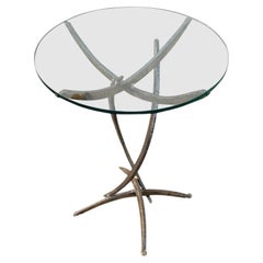 Signiert Silas Seandel ' Ortago ' Bronze Beistelltisch