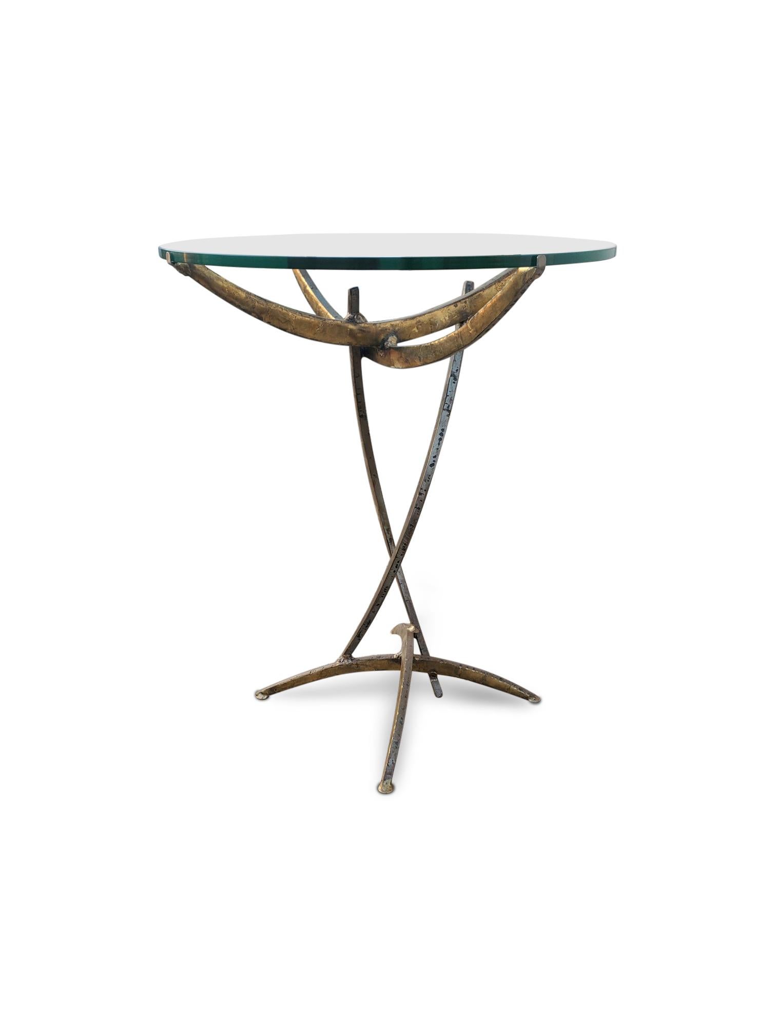 Signiert Silas Seandel ' Ortago ' Bronze Beistelltisch im Angebot 2