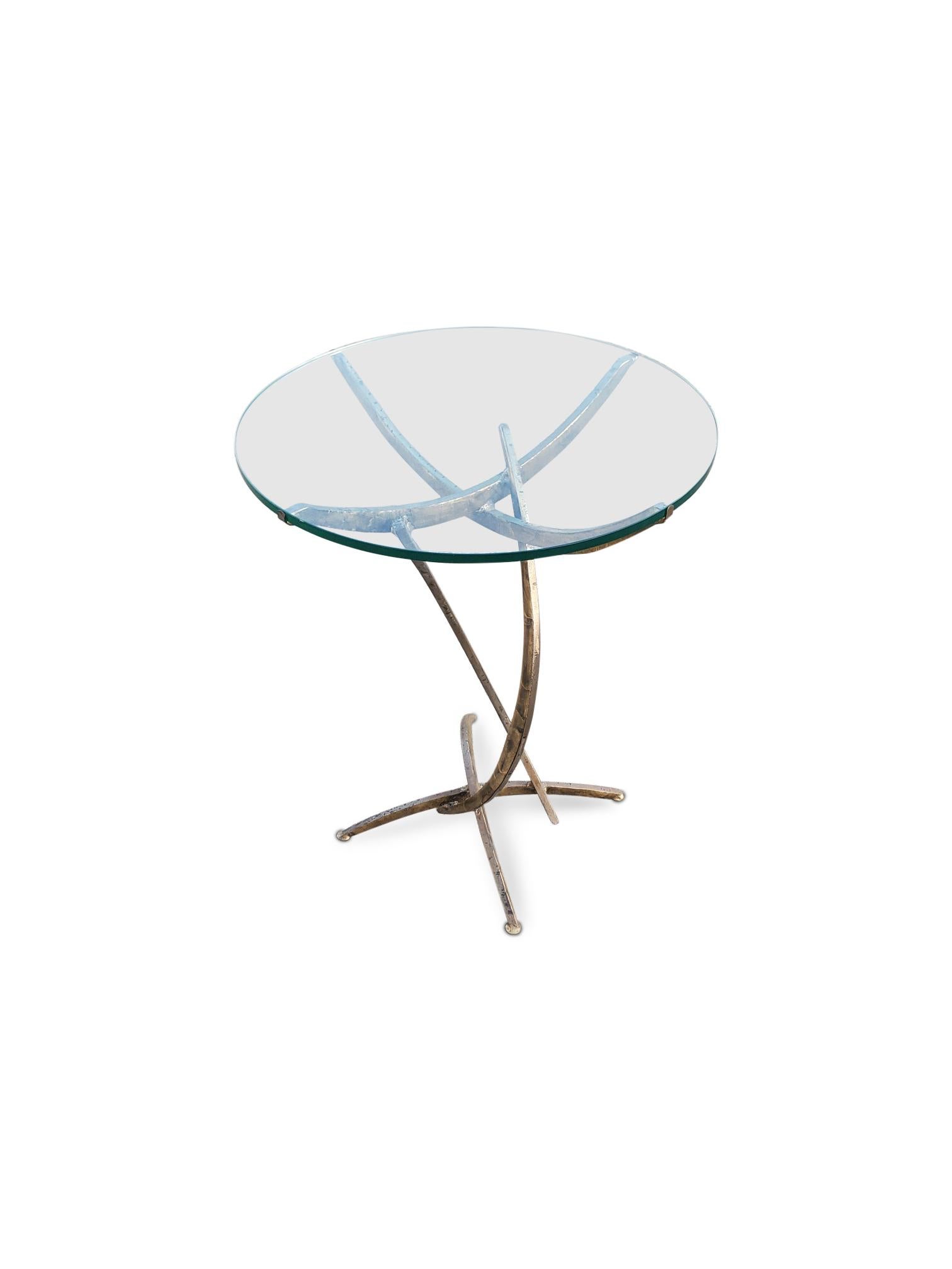 Signiert Silas Seandel ' Ortago ' Bronze Beistelltisch im Angebot 3