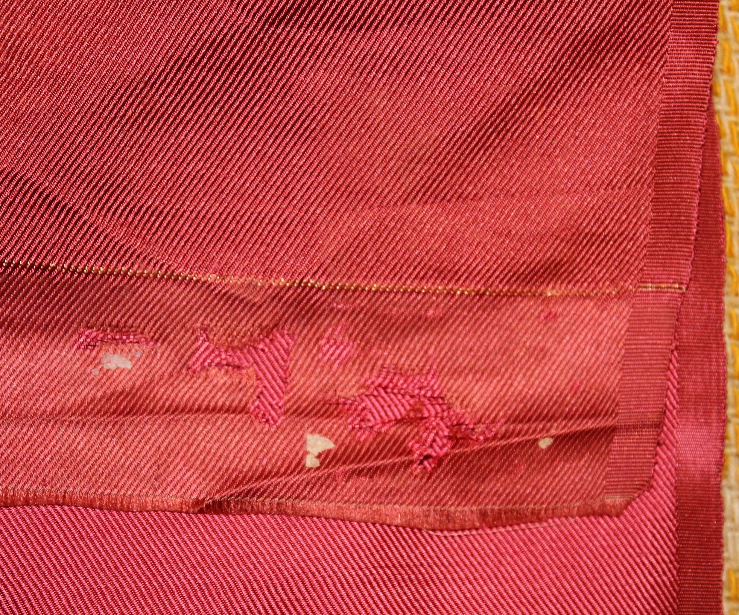 Obi in broccato di seta firmato in vendita 6