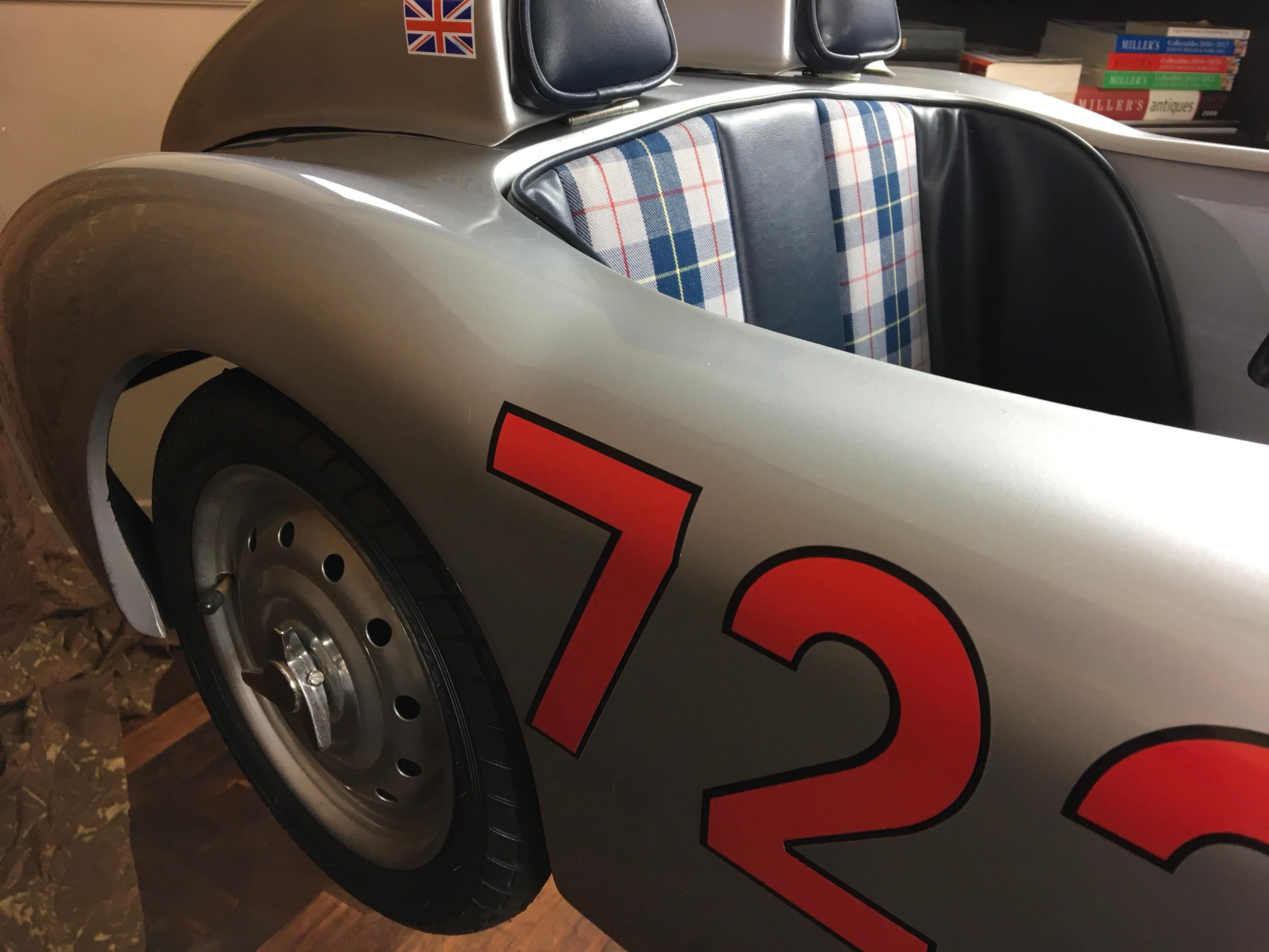 1/2 Scale Mercedes-Benz 300 SLR 722 Junior Car, Signed by Sir Stirling Moss  6