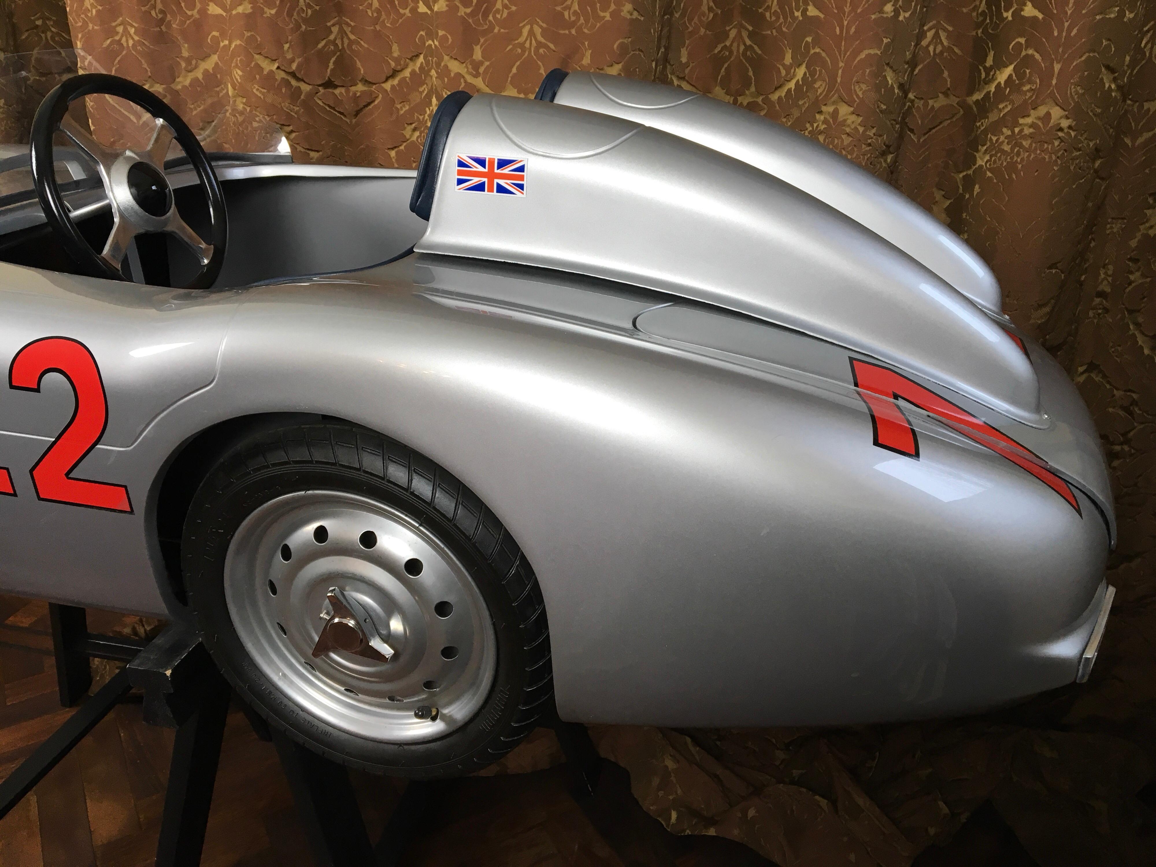 British 1/2 Scale Mercedes-Benz 300 SLR 722 Junior Car, Signed by Sir Stirling Moss 