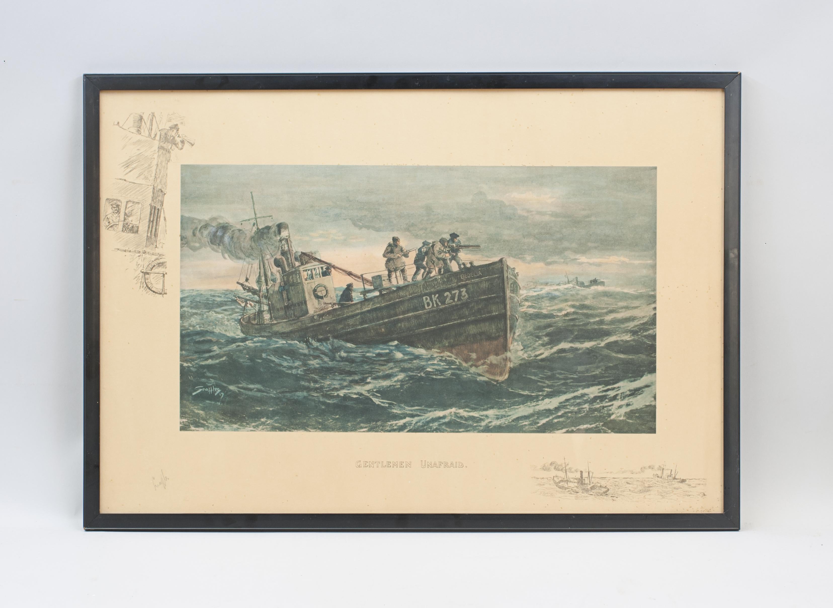 Stampa navale Snaffles WW I 