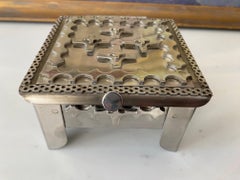 Scatola per gioielli in acciaio inossidabile firmata Stanley Szwarc