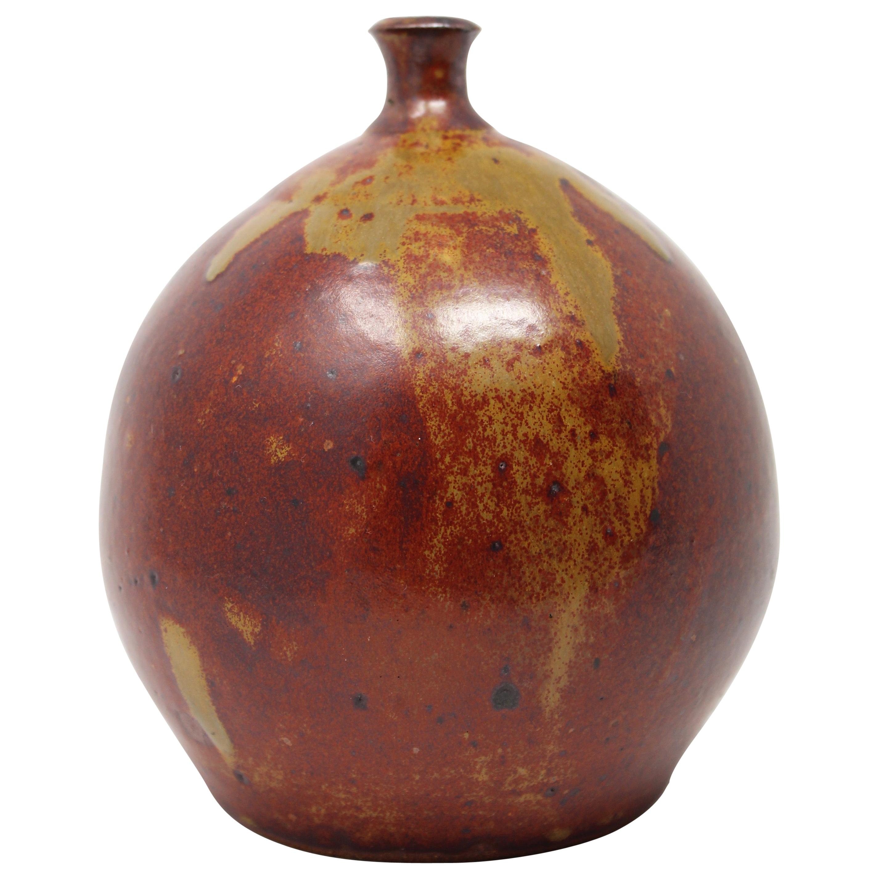 Signed Studio Pottery Weed Pot Ceramic Vessel at 1stDibs weed pot