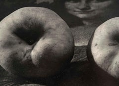 Signed Surrealist Photograph by Gene Fenn, with Dedication on the Back.