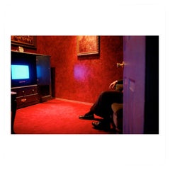 Signed Susan Meiselas “Pandora’s Box, Client Lounge" Magnum Print, 1995