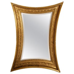 Miroir suédois de la période Empire signé Karl-Johan