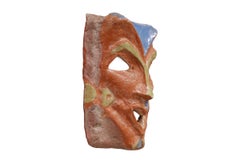 Signed Terracotta “Greek Theater” Mask