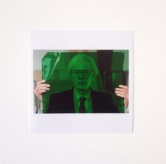 Signierter Thomas Hoepker Magnum-Druck von Andy Warhol, NY 1981
