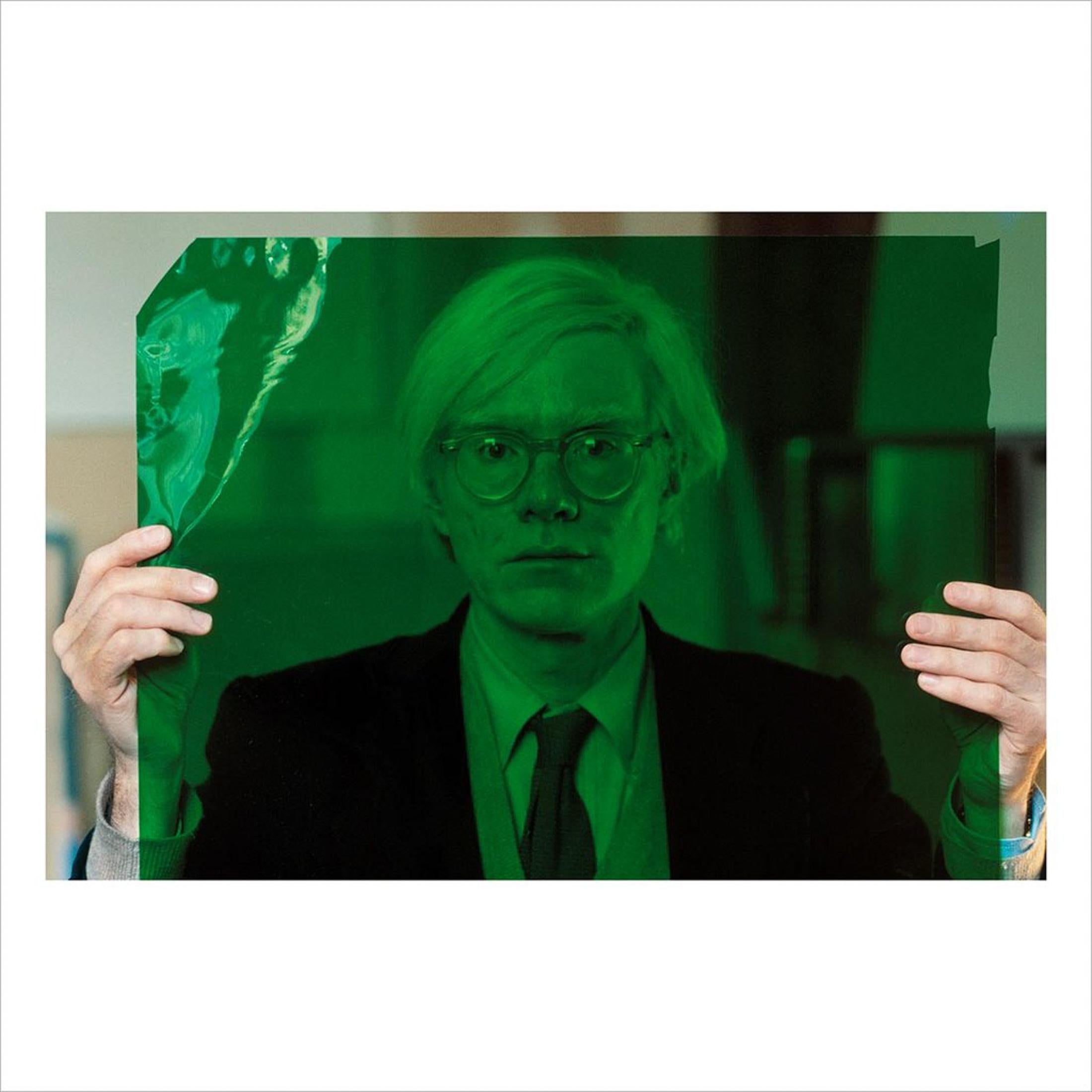 Paper Signed Thomas Hoepker Magnum Print of Andy Warhol, NY 1981 For Sale