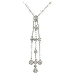 Tiffany & Co. Platinum and Diamond Necklace