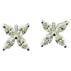 Signed Tiffany & Co. "Victoria" Earrings