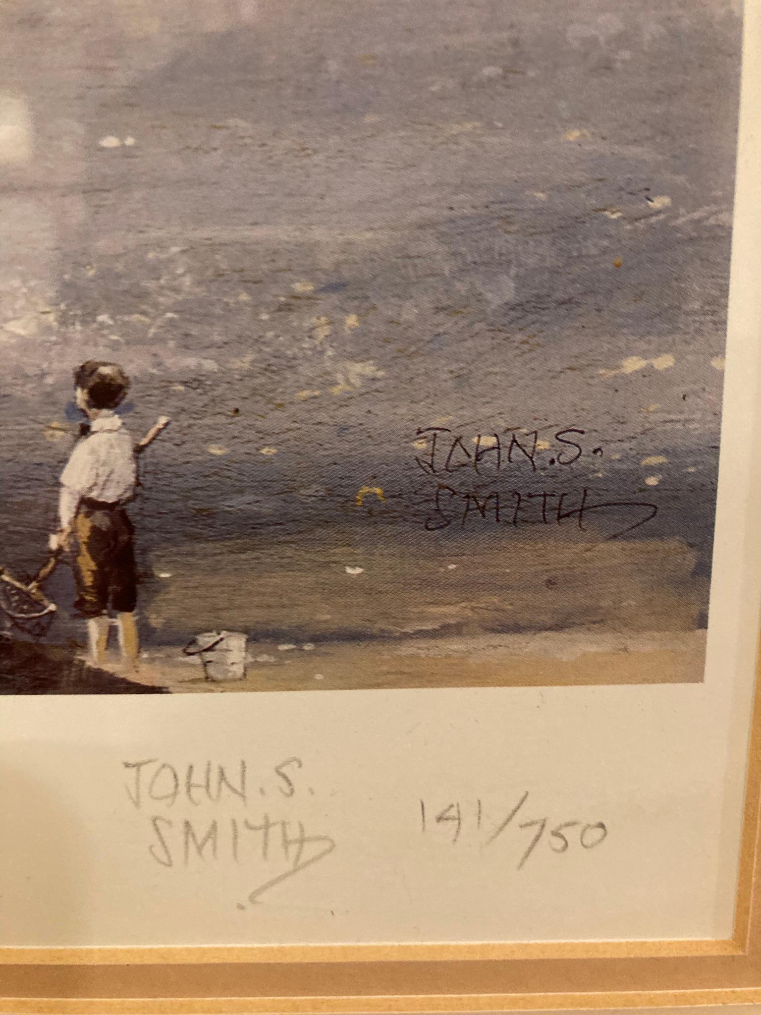 Victorian Signed Titanic Picture of The Maiden Voyage to Disaster by John Smith 141/750 For Sale