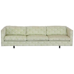 Signed Tuxedo Sofa by Harvey Probber, 1960s