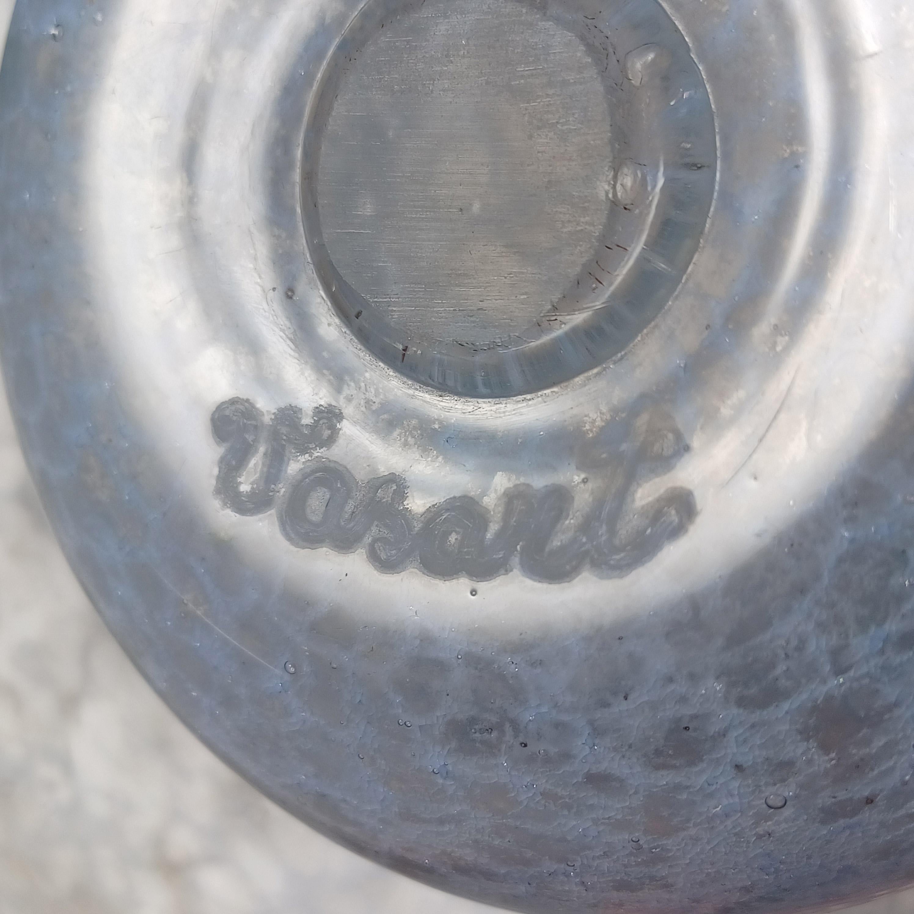 Mid-Century moderno Vaso firmato Vasart LARGE 9.5