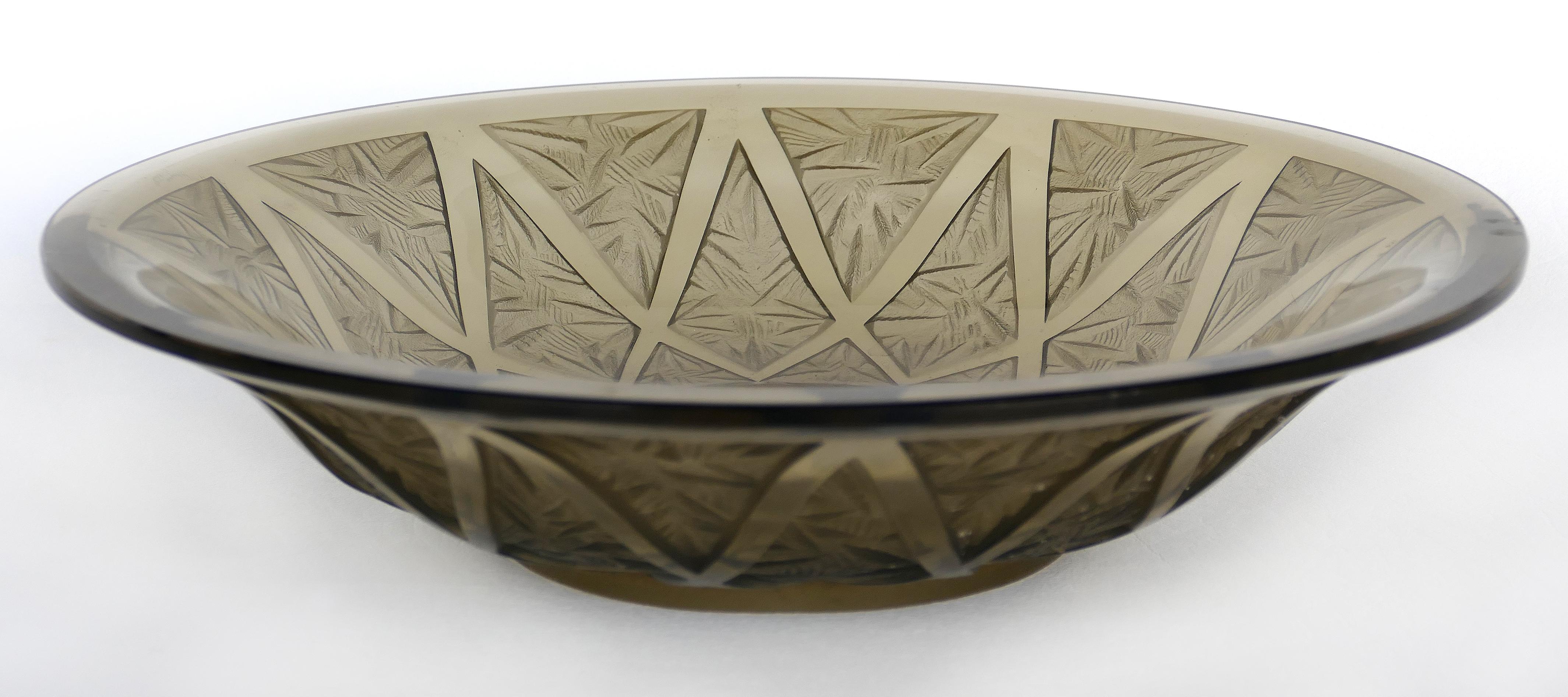 art deco bowl