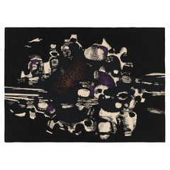 Signed Vintage Andre Borderie Tapestry with Abstract Patterns - Rug & Kilim