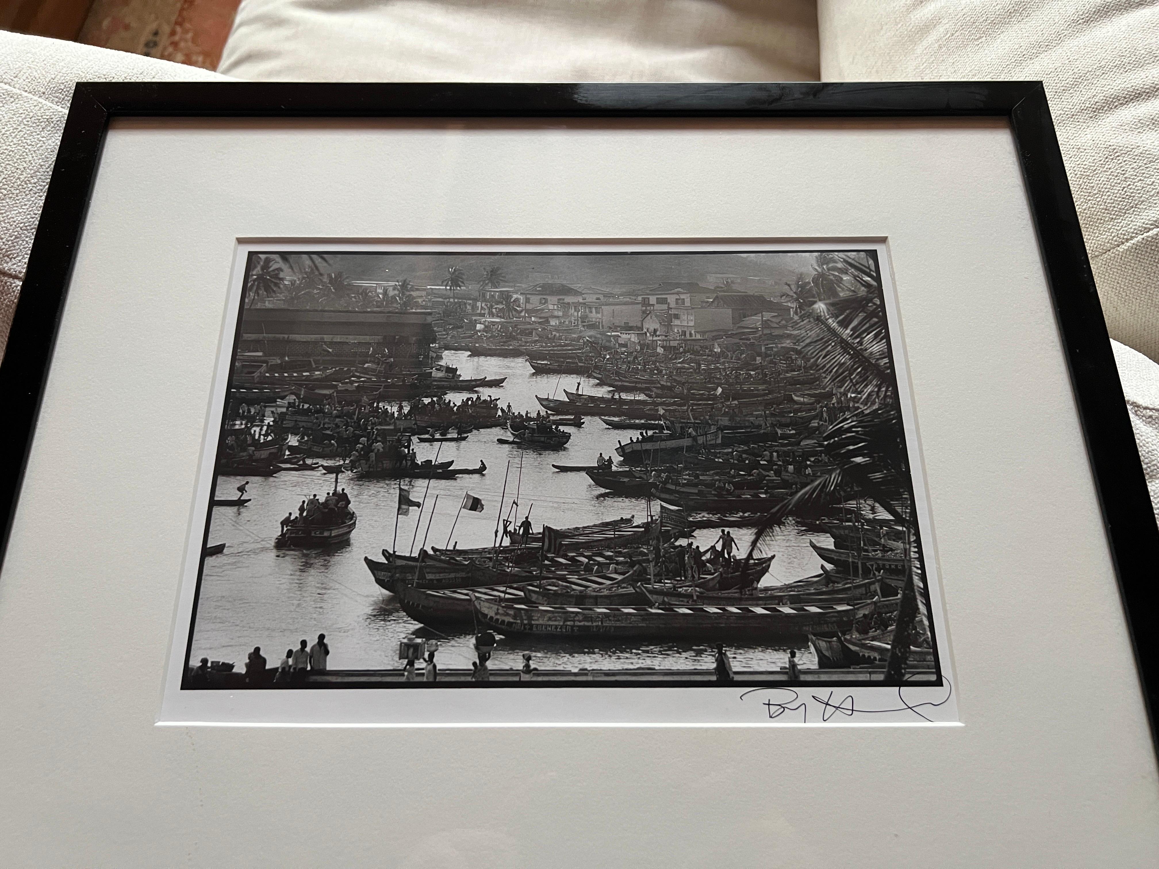 Billy Howard Vintage Dutch Slave Trading Fort in Elmina, Ghana Photograph. Signed and authenticated by the artist. 