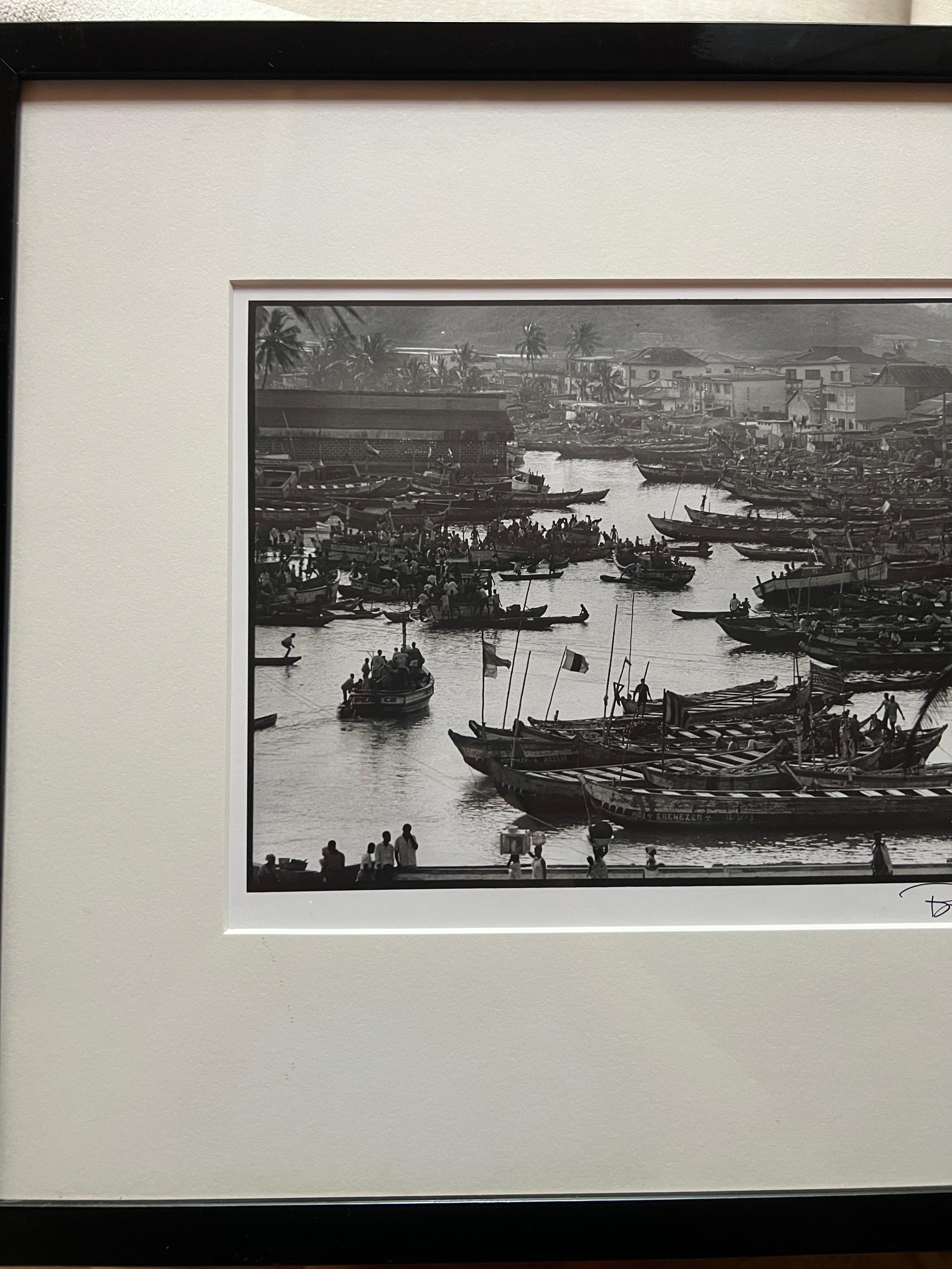 20th Century Billy Howard Vintage Dutch Slave Trading Fort in Elmina, Ghana Photograph For Sale