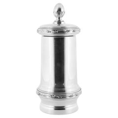 Signed Vintage Buccellati Italian Sterling Silver Pepper Grinder or Mill