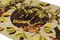 Signed Vintage Jean-Claude Bissery Tapestry “Forestière”, from Rug & Kilim