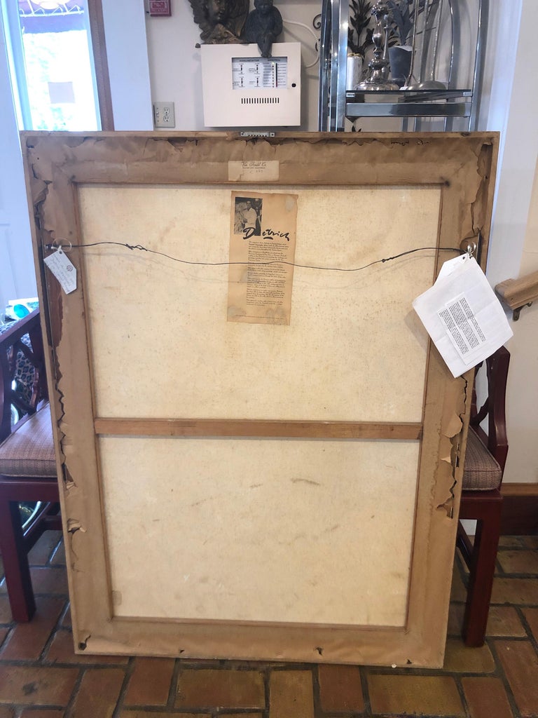 Signed Vintage Seriagraph by Dietrich Grunewald For Sale at 1stDibs