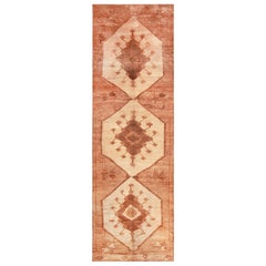 Tappeto Vintage Turco Kars firmato. 5 ft 3 in x 17 ft