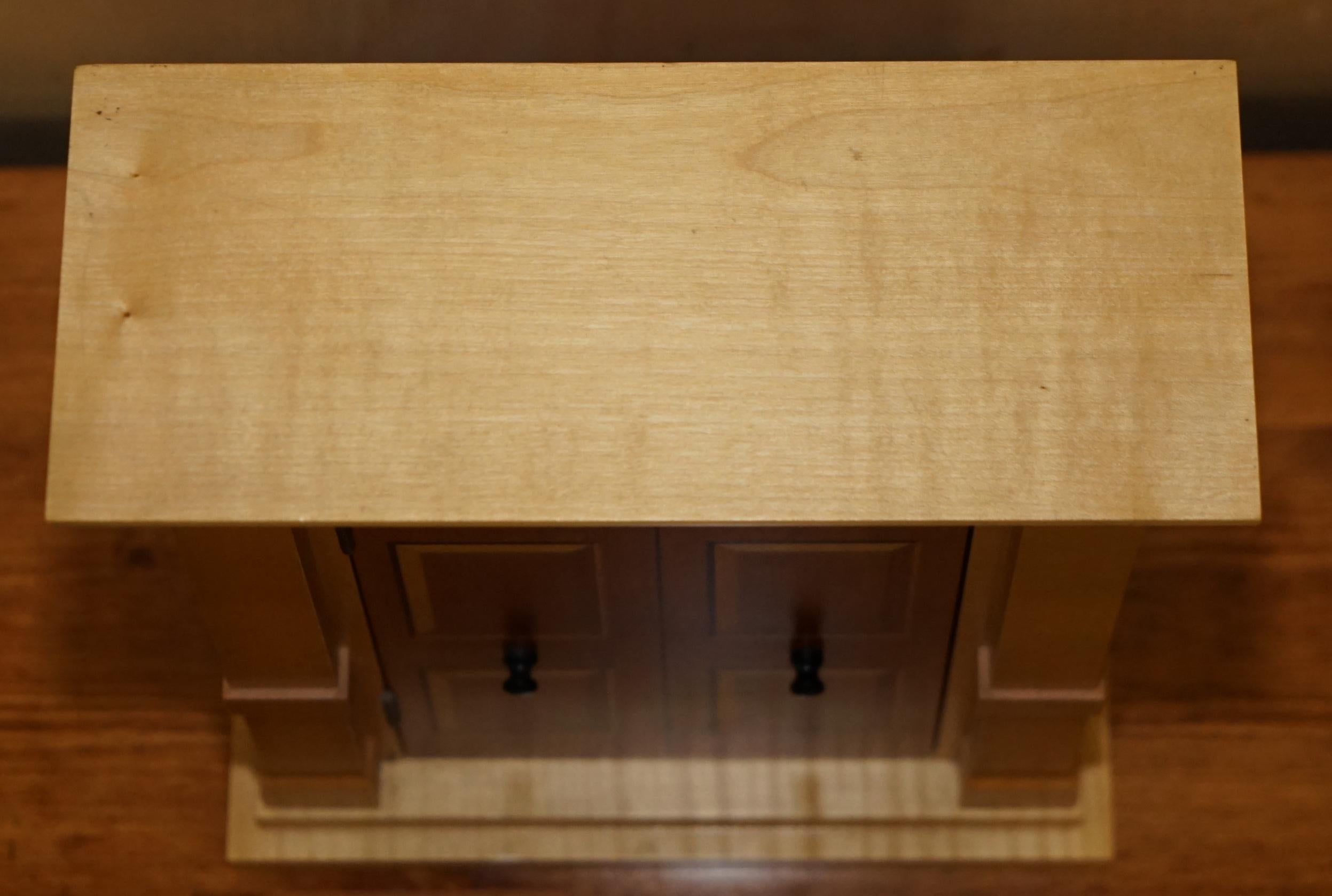 SIGNED VISCOUNT DAVID LINLEY PERSPECTIVA ARQUITECTÓNICA LLAVE CAJA FUERTE ARMARIO DE PARED en Bueno estado para la venta en West Sussex, Pulborough