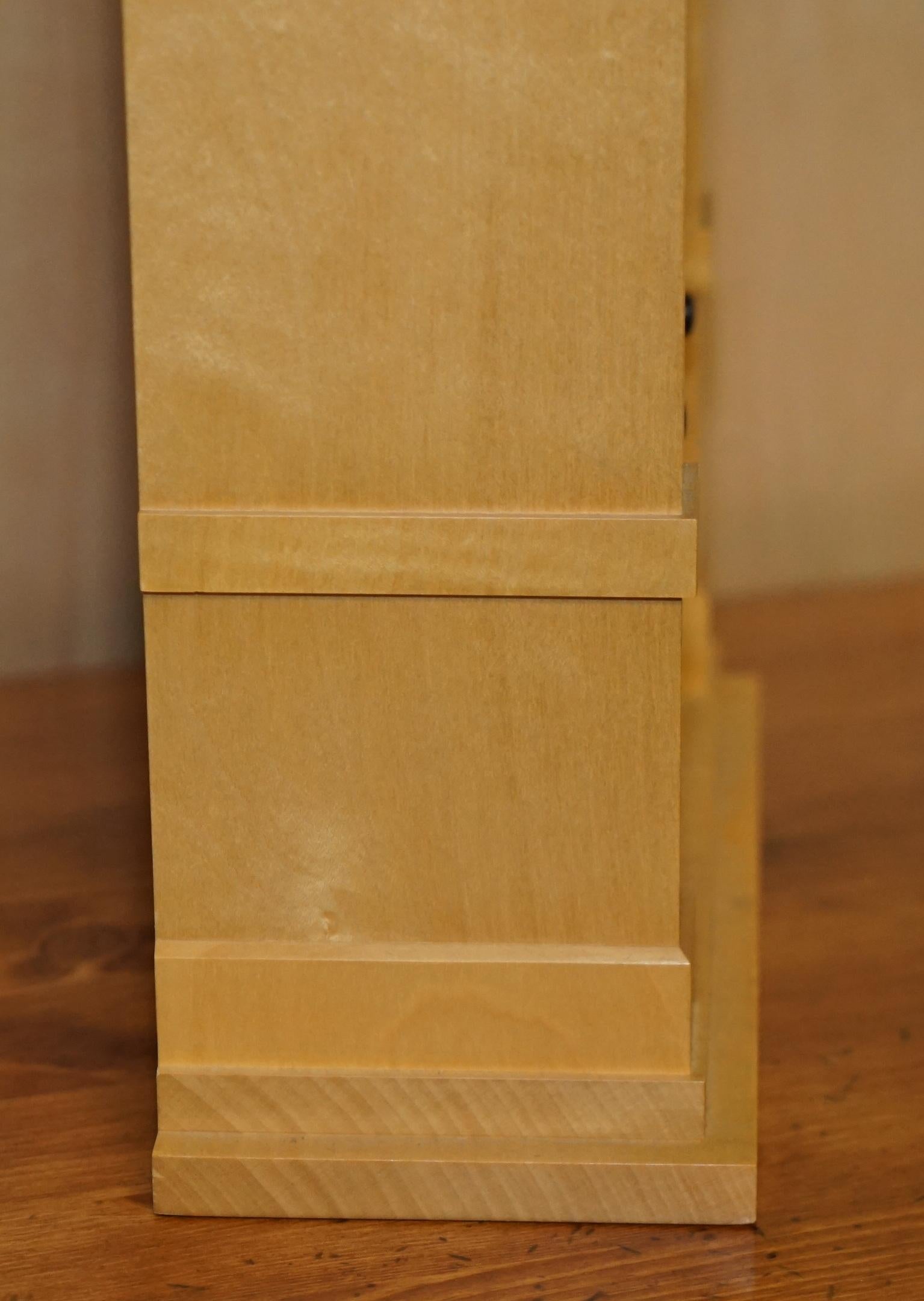 SIGNED VISCOUNT DAVID LINLEY PERSPECTIVA ARQUITECTÓNICA LLAVE CAJA FUERTE ARMARIO DE PARED Madera en venta