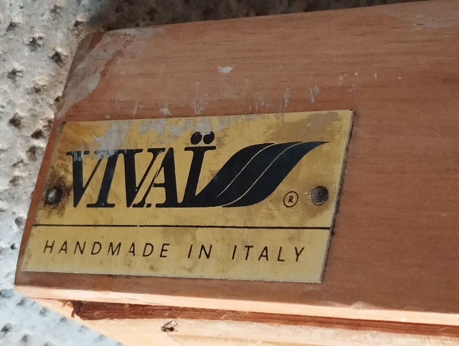 Signiert Vivai del Sud Bambus-Raumteiler mit verspiegelten Palmenbäumen, Italien, 1970er Jahre im Angebot 4