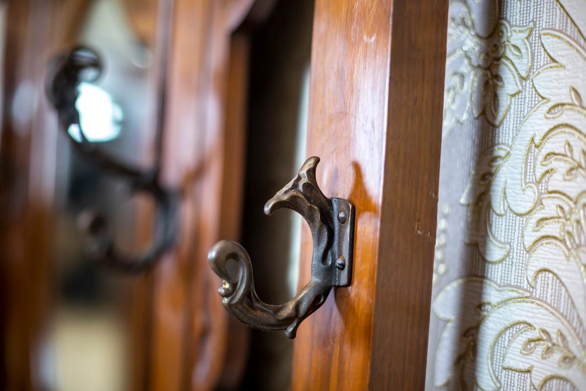 Signed Walnut Closet, circa 1900 5