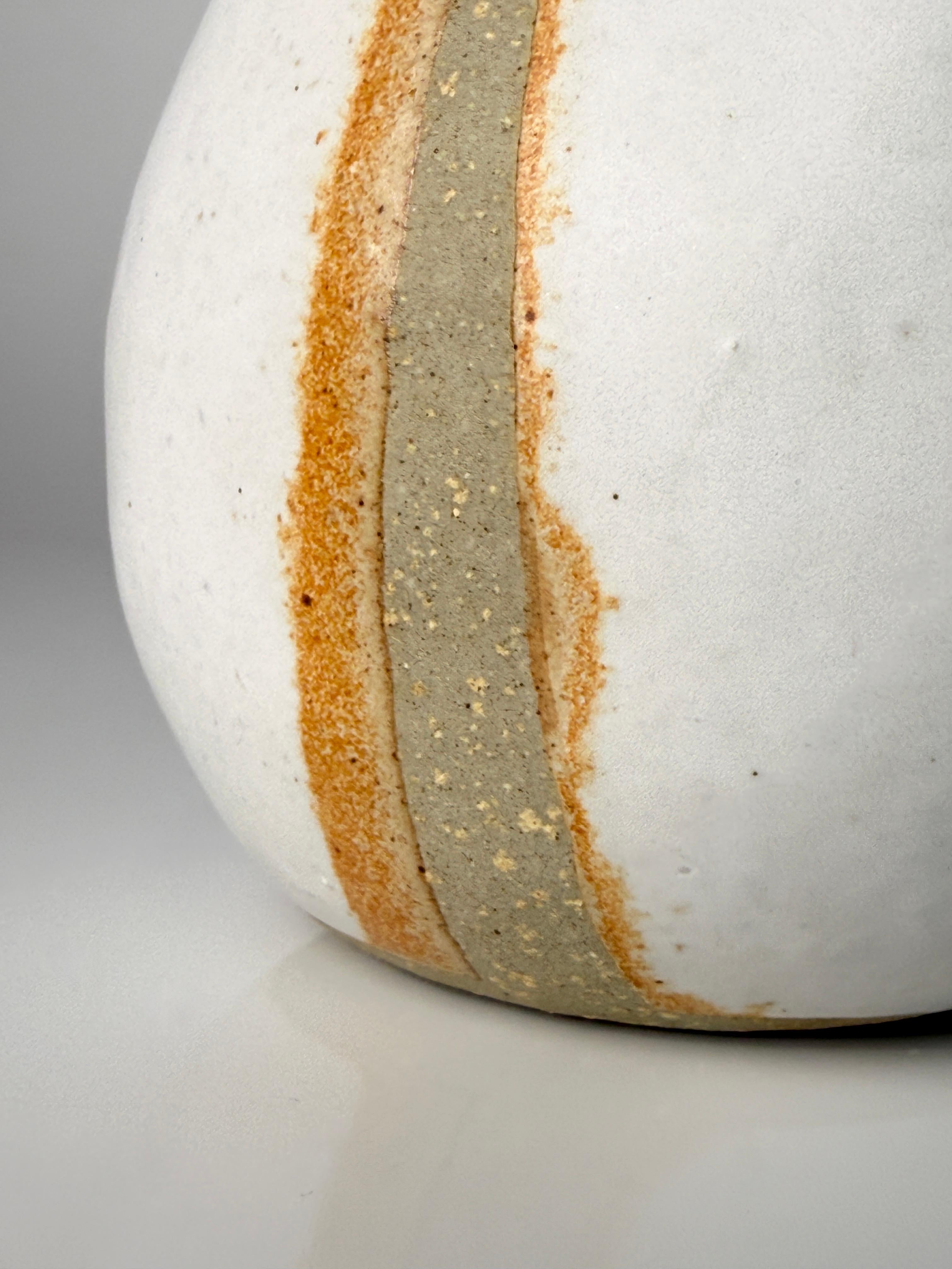 Vase en grès émaillé signé Warren Hullow, années 1970 en vente 1