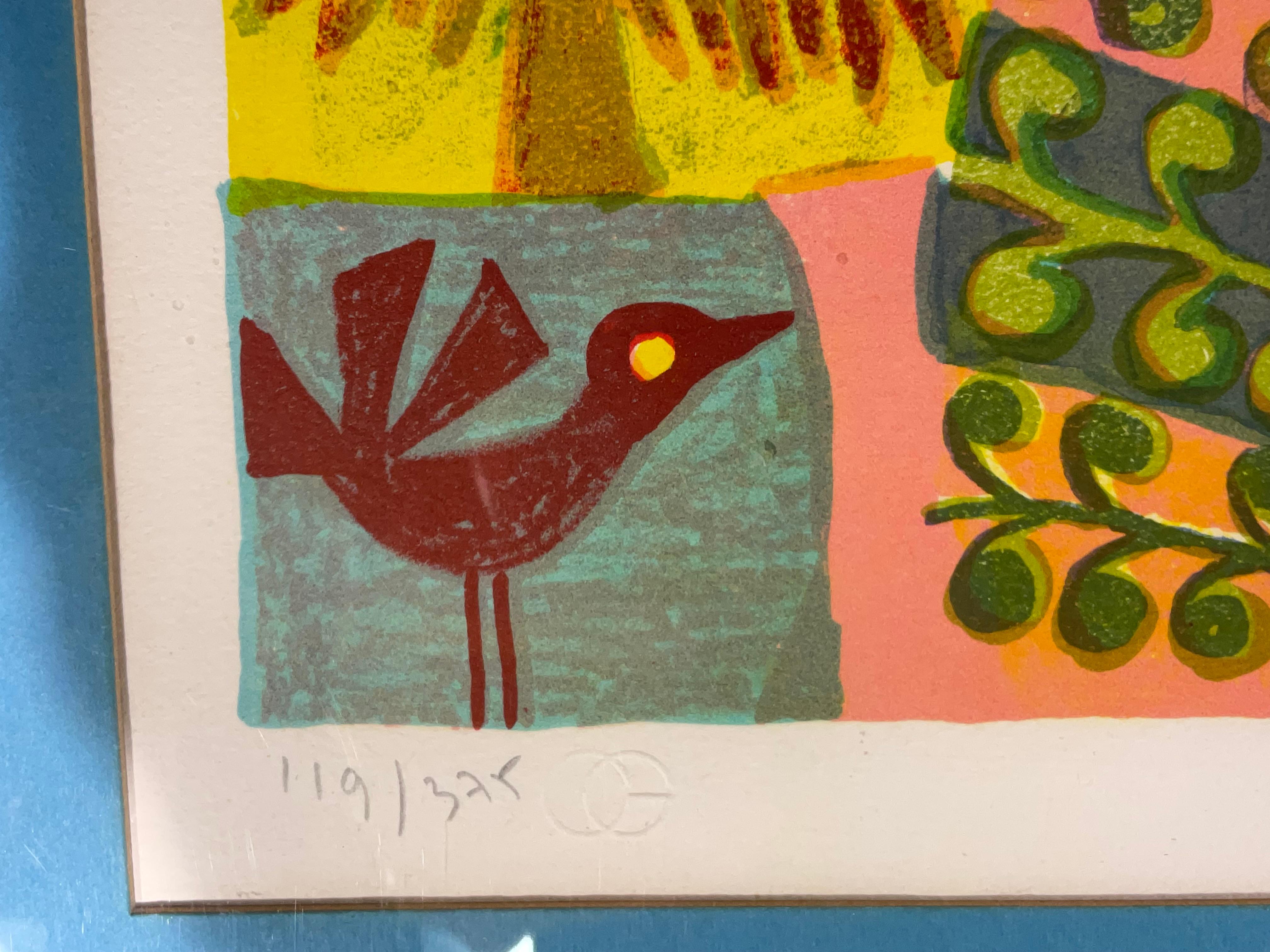 Signierte skurrile Lithographie von Judith Bledsoe im Angebot 2