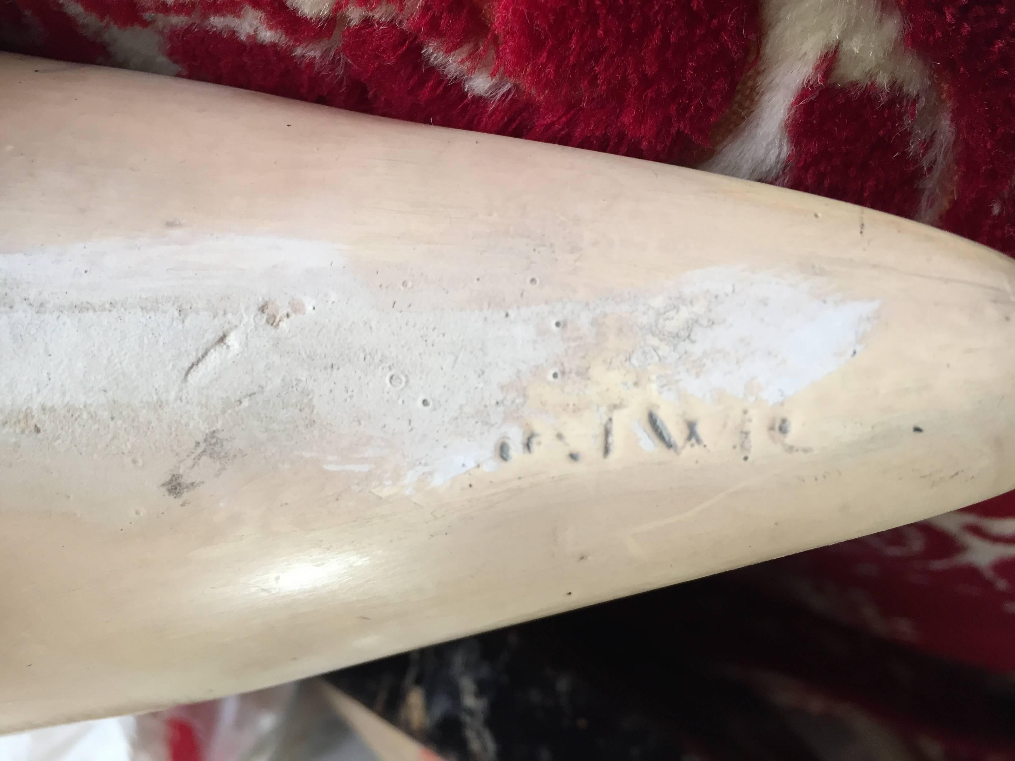 American Signed White Dove Sculpture after Cleo Hartwig For Sale
