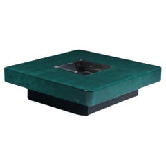 Tavolino vintage 'TR' firmato Willy Rizzo, Studio A Willy Rizzo, Italia, anni '70