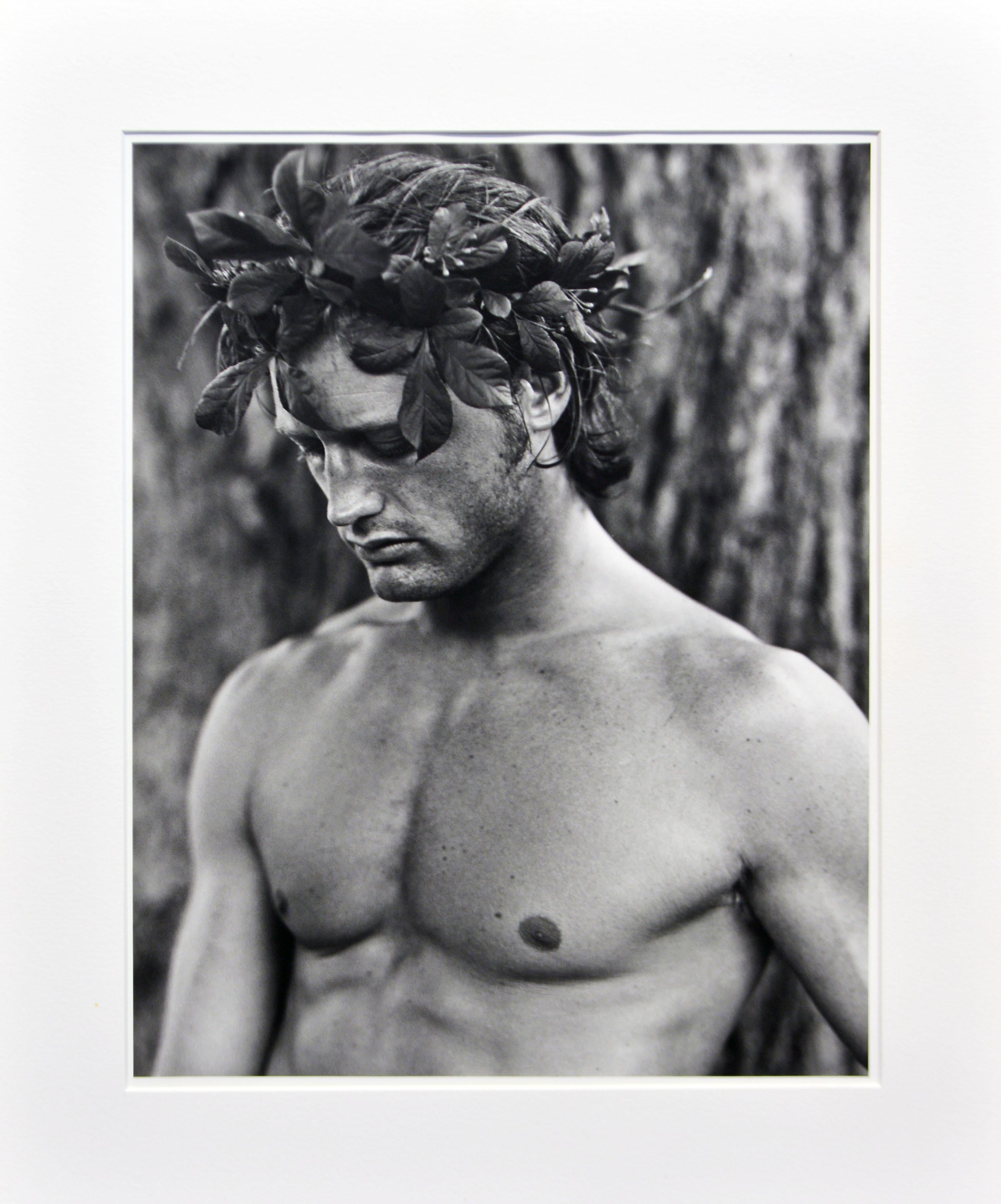 Kenneth Rothman Zane (American, 20th century)
'A Modern Bacchus'
Gelatin Silver print. Image: 10.5 x 13.25 in / 26.5 x 33.5 cm. Full Margins.
Signed, dated and numbered verso.

Kenneth Rothman Zane is best known for his photographic