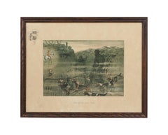 Signed WWI Military Print, That Far, Far-Away Echo By Snaffles