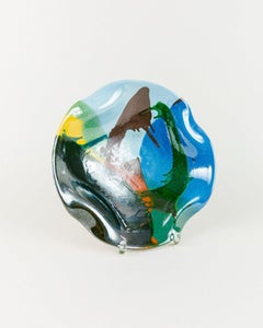 Signed XL Ceramic Bowl Spanish Design 60s 70s Mid Century Fruit bowl