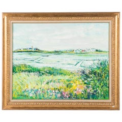 Signiertes Ölgemälde von Yolande Ardisonne