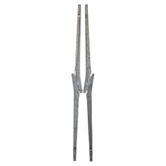 Signes Wall Sculpture in Natural Steel by Jean-Baptiste Van Den Heede